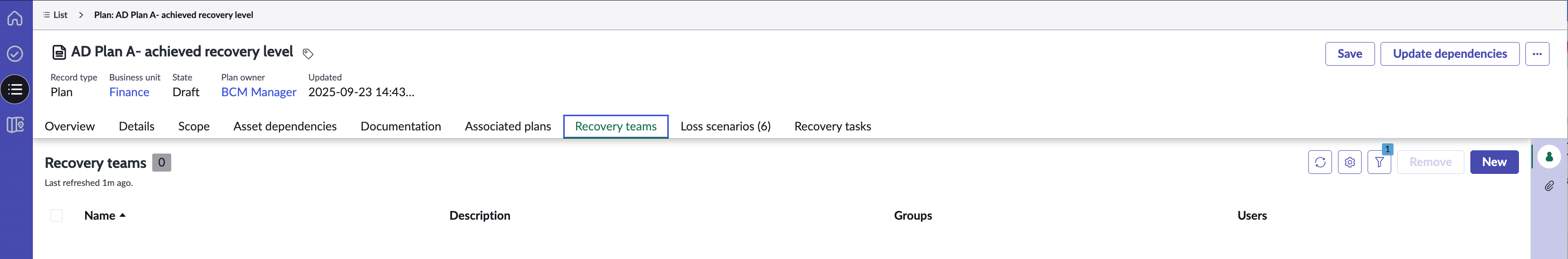 Recovery teams.