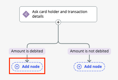 the Add node button in the Decision Tree Builder to configure a question or guidance node.