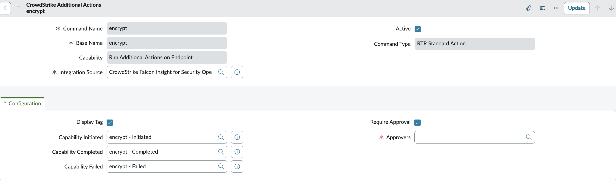 CrowdStrike Falcon Insight Additional Actions
