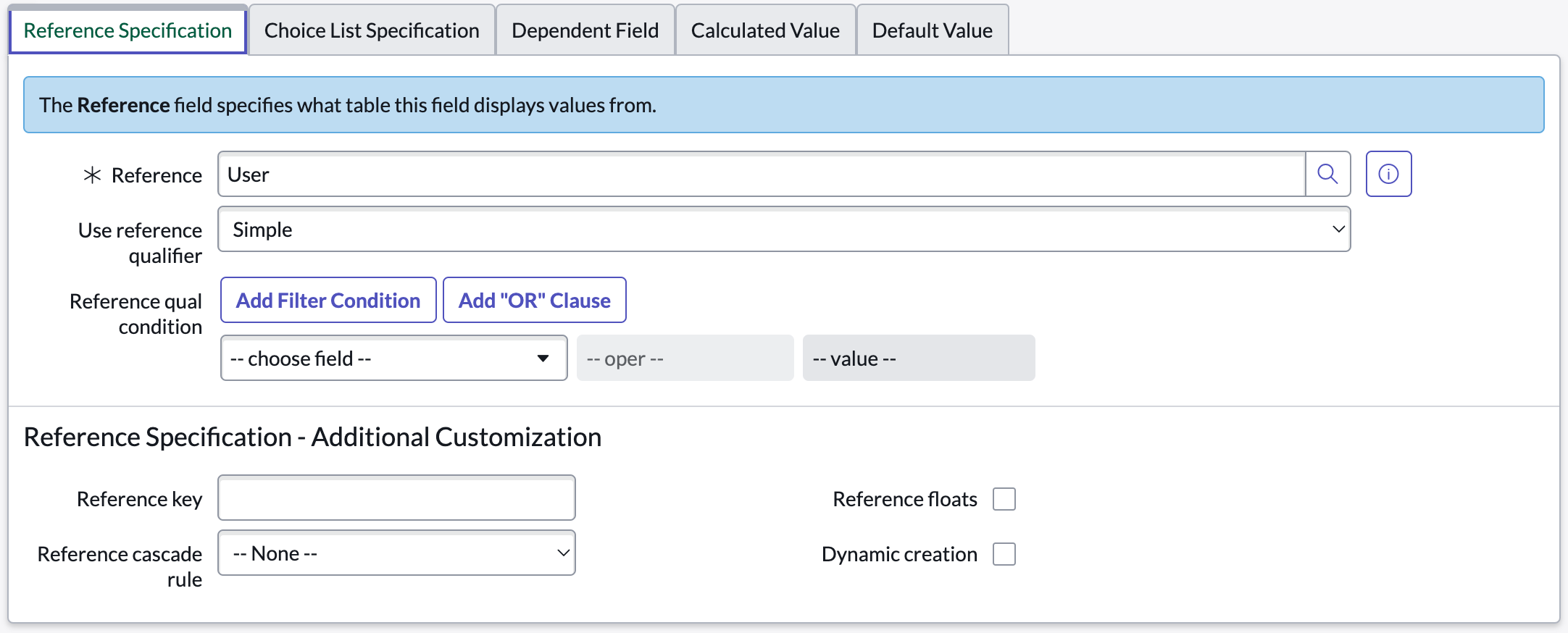 Reference floats check box