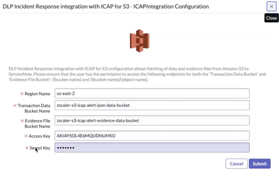 Configure the DLP Incident Response integration with ICAP.