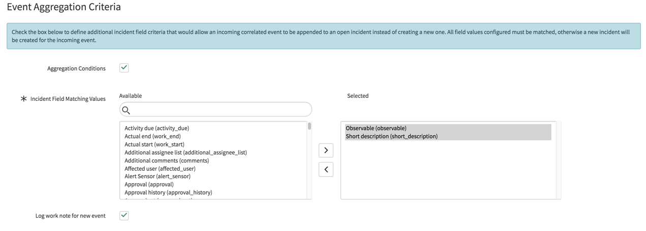 ArcSight ESM: Create Profile: Aggregate