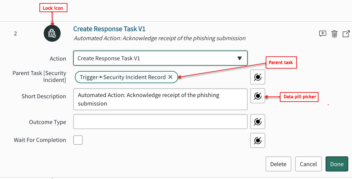 Automated phishing playbook flow: step 2