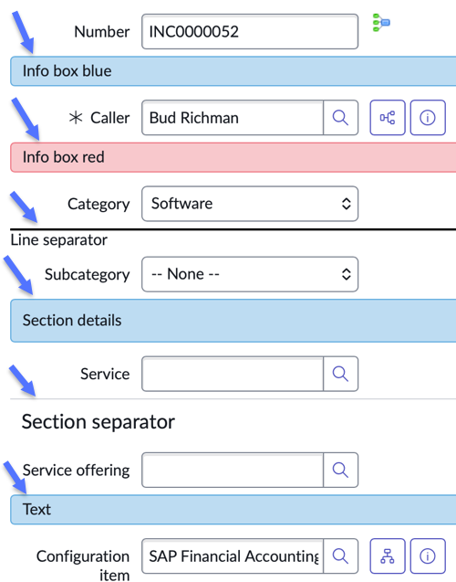 Form annotation types