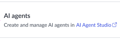 Create and manage AI agent use cases.