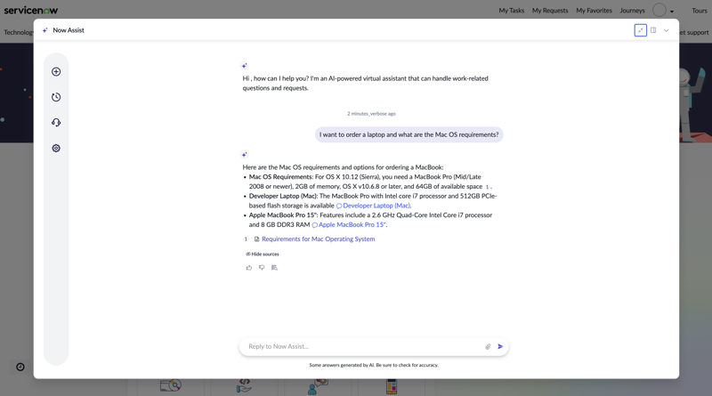 Enlarged chat window window to take up 90% of the screen.