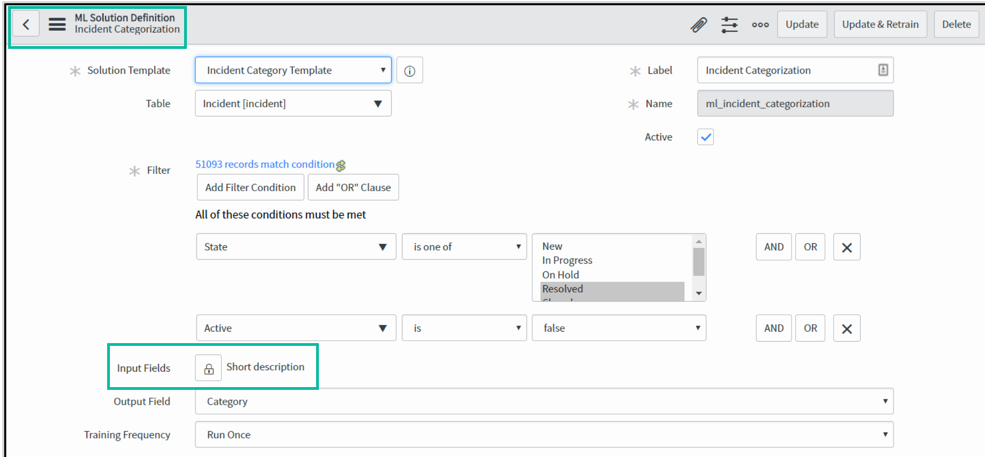 Où trouver les champs d’entrée que l’explorateur d’API REST utilise dans son appel à l’API Intelligence prédictive