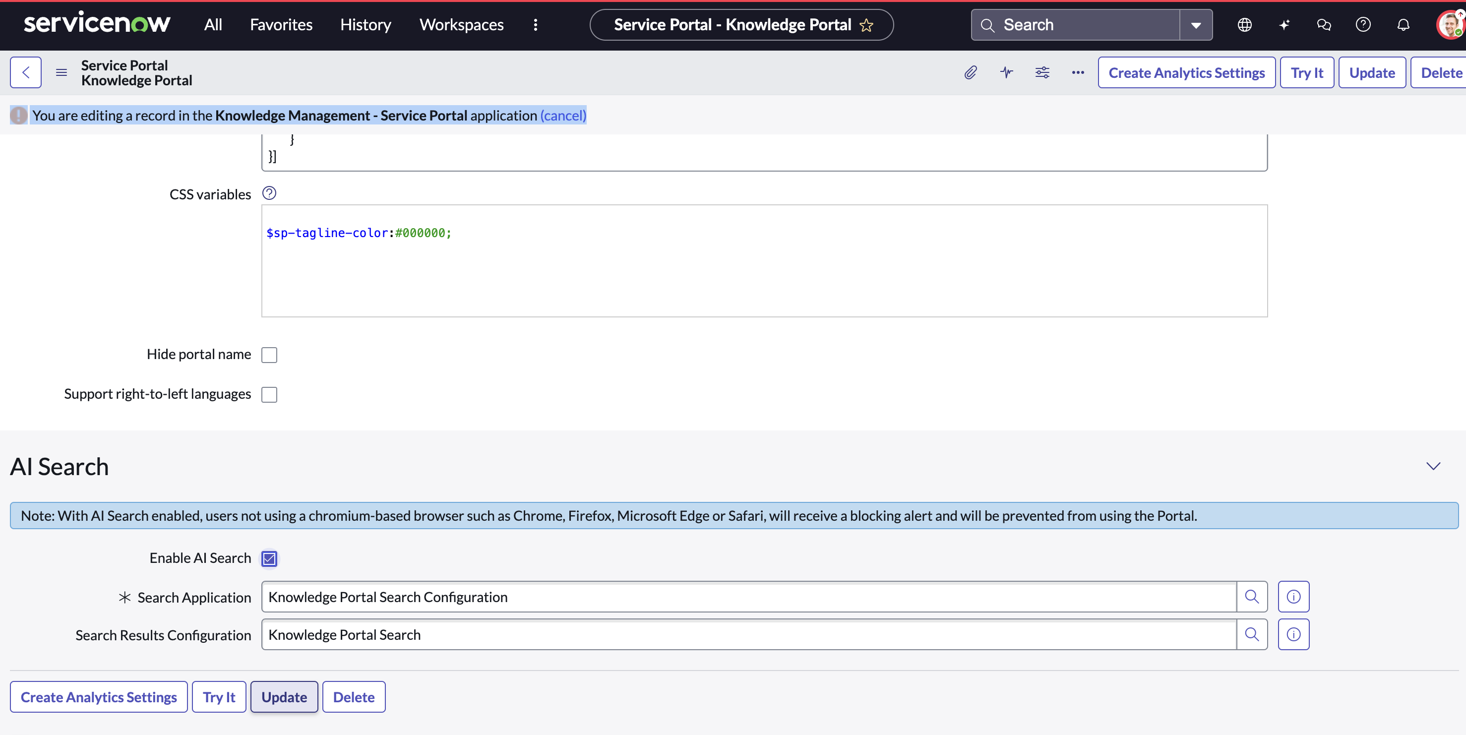 Activer et configurer Recherche IA