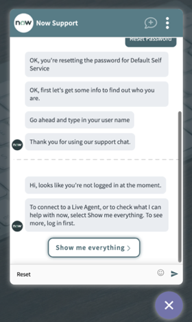 dans le champ Agent virtuel