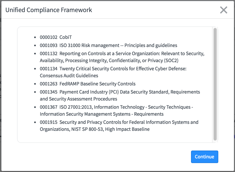 変更されたレコードのリスト