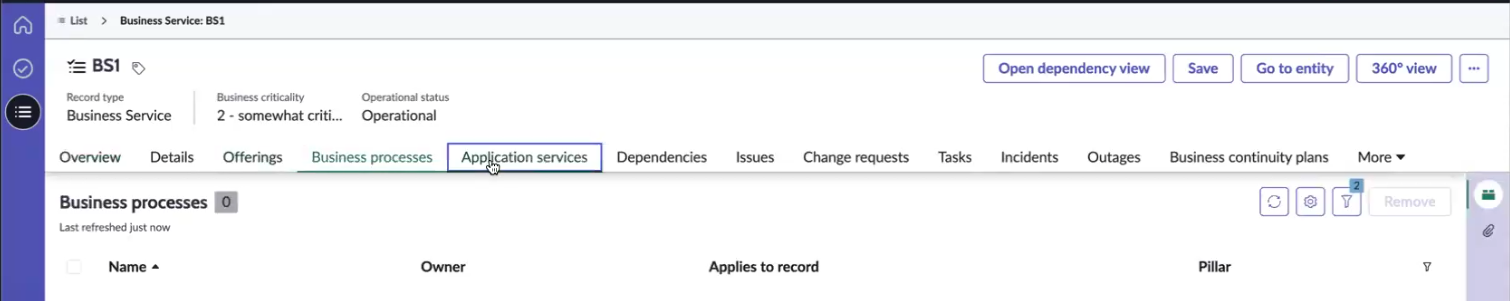 Record before running the scheduled job.