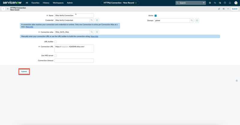 HTTP(s) Connections record completion