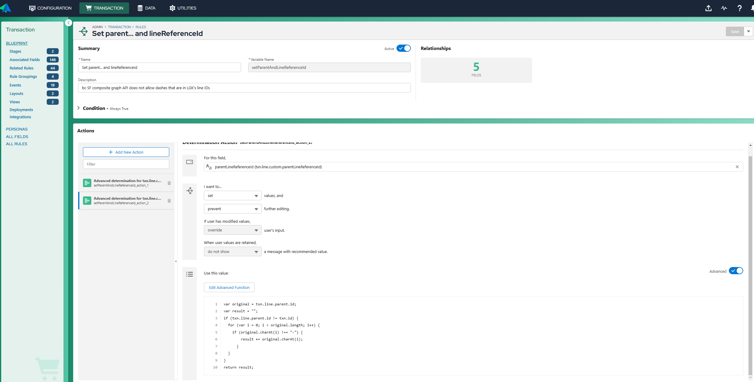 Transaction Manager Setup