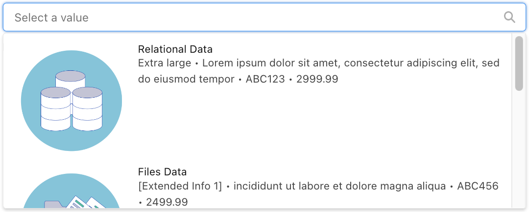 MultiSelectExtendedPicklistappearing as a list
