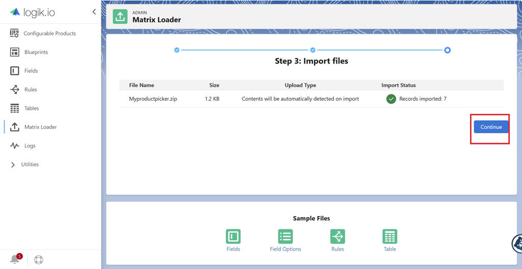 Matrix Loader