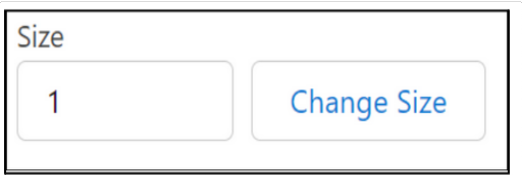 User interface