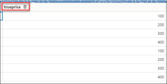 columns list