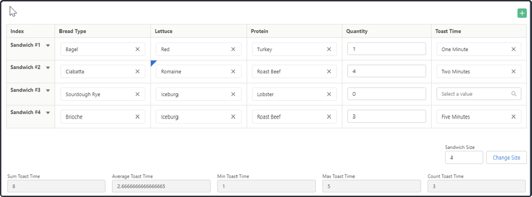 Aggregates on picklist subfields