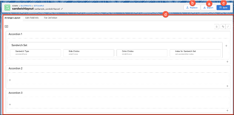 CSV layout upload