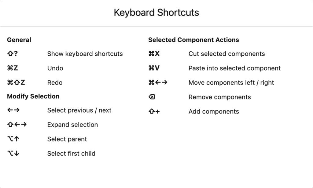 Layout editor
