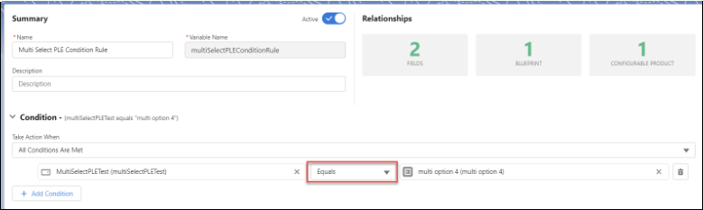 Picklists and picklist extensions in rules