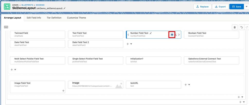 Layout CSV