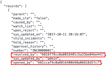 Exemplo: displayvalue = false