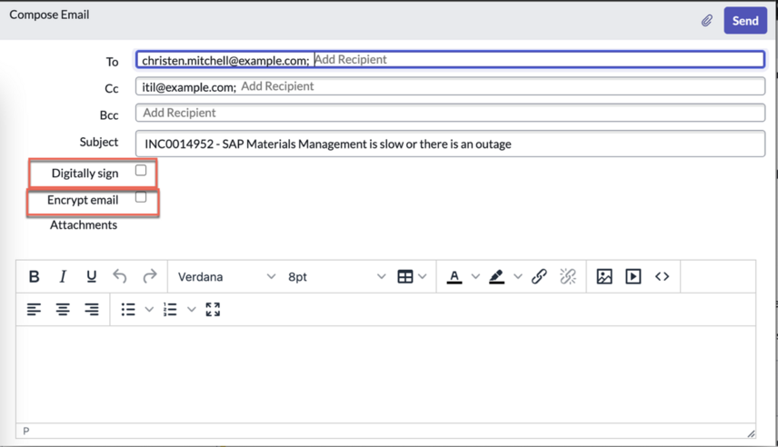 Habilitar S/MIME para cliente de e-mail