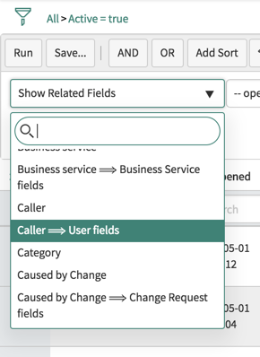Related fields