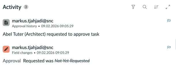 Activities in Activity stream expanded by default