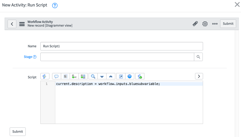 Erstellen Sie ein Skript, um den Parameterwert festzulegen