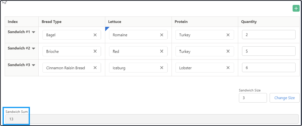 Create set screen