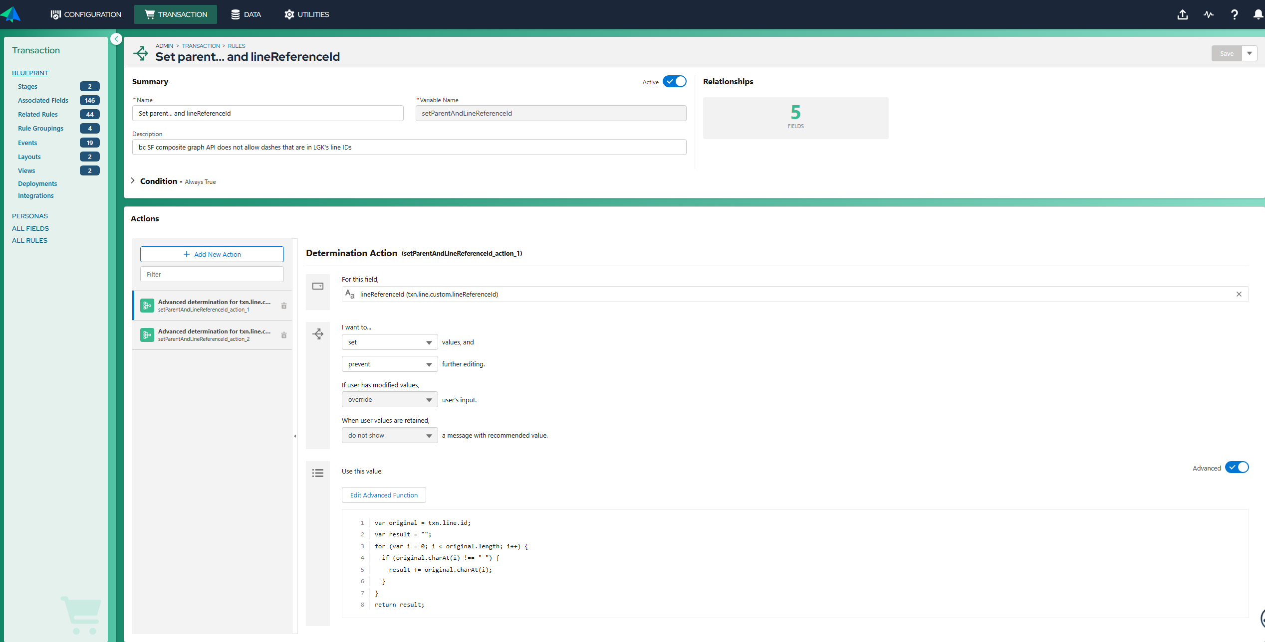 Transaction Manager Setup