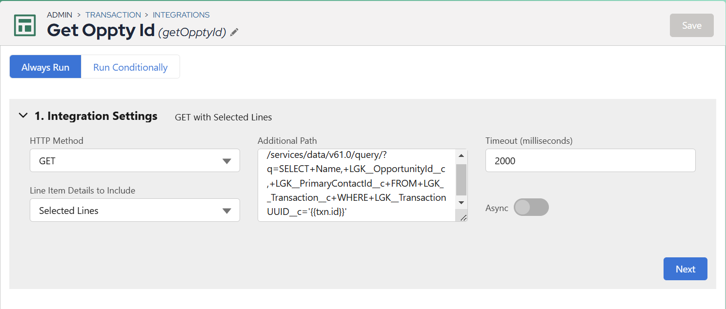 Add Integration