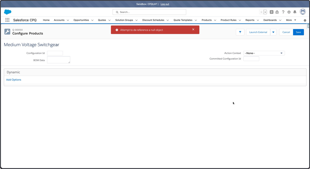 Salesforce issues