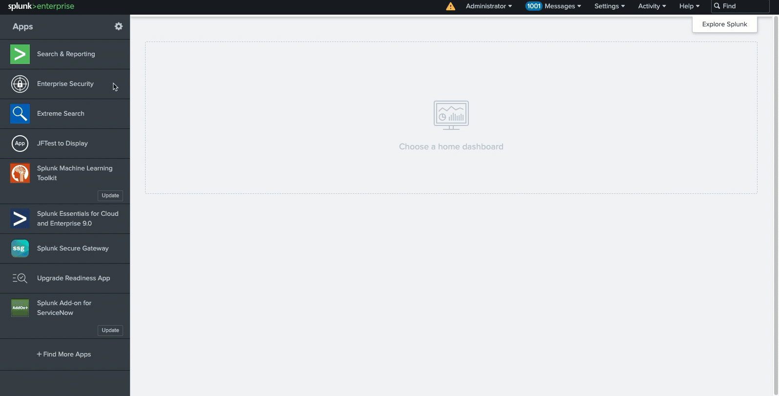 Splunk での ServiceNow Security Operations Integrations の設定