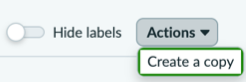 Create a copy of the improvement opportunity