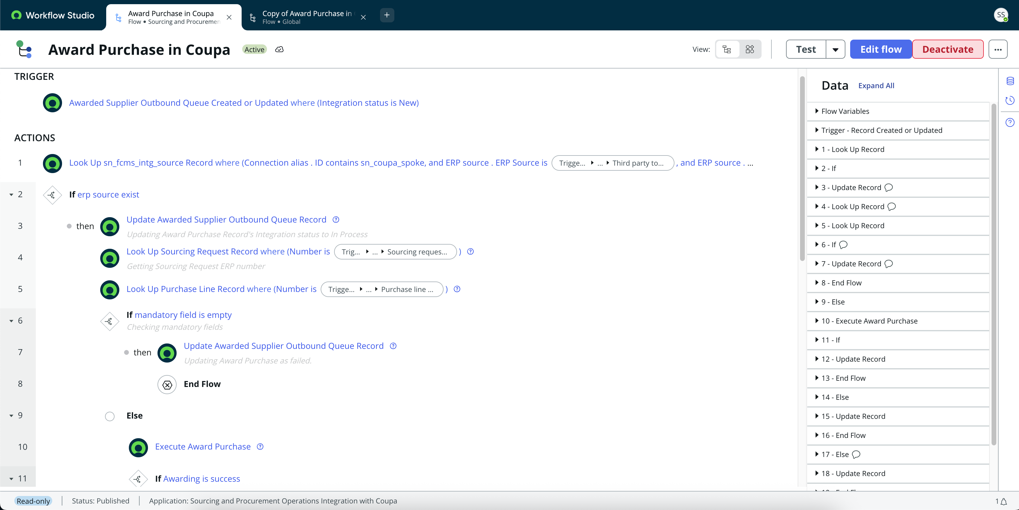 Overview of the Award Purchase flow