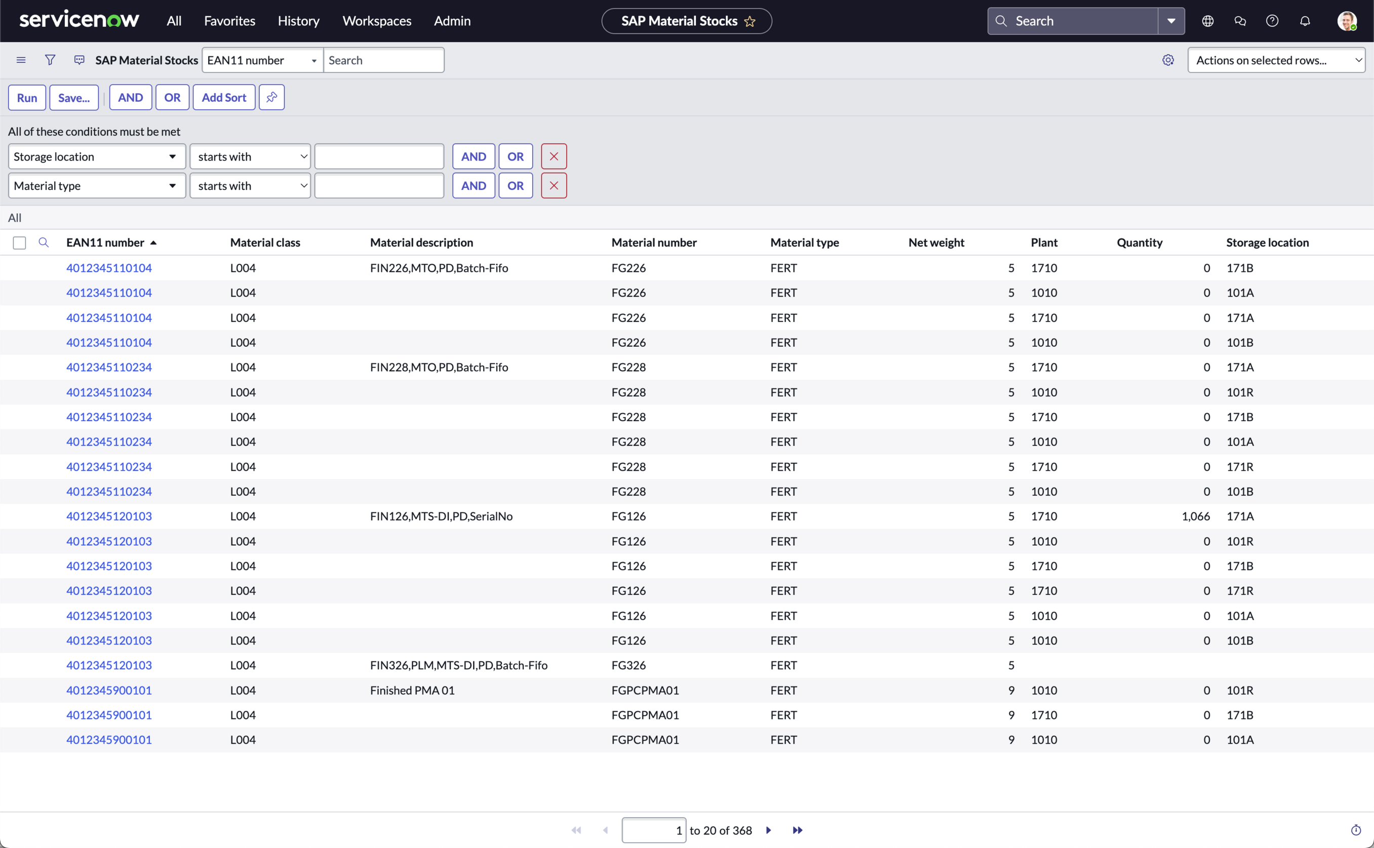 View and query data from the system of record inside a ServiceNow AI Platform table