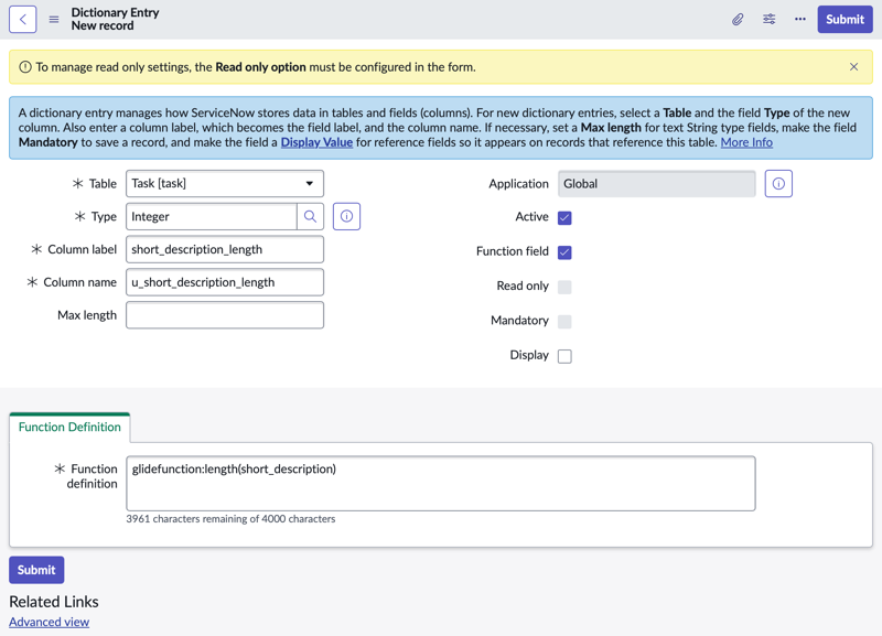 Function field definition