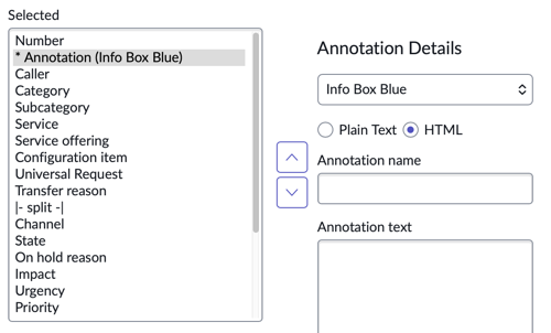 Annotation details