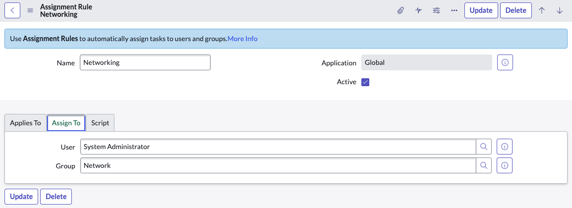 Assign To