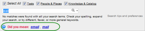 Alternate term suggestions.