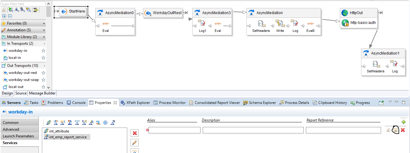 Configurar o componente StartHere