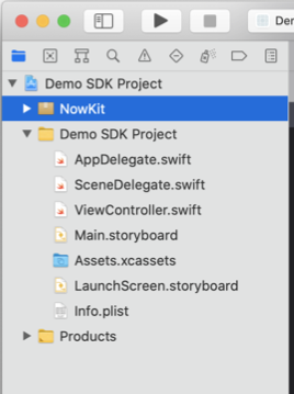Menu NowKit