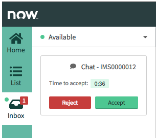 Agent Workspace inbox with chat layout.