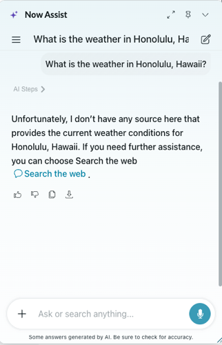 Recherchez l’écran d’option de secours Web.