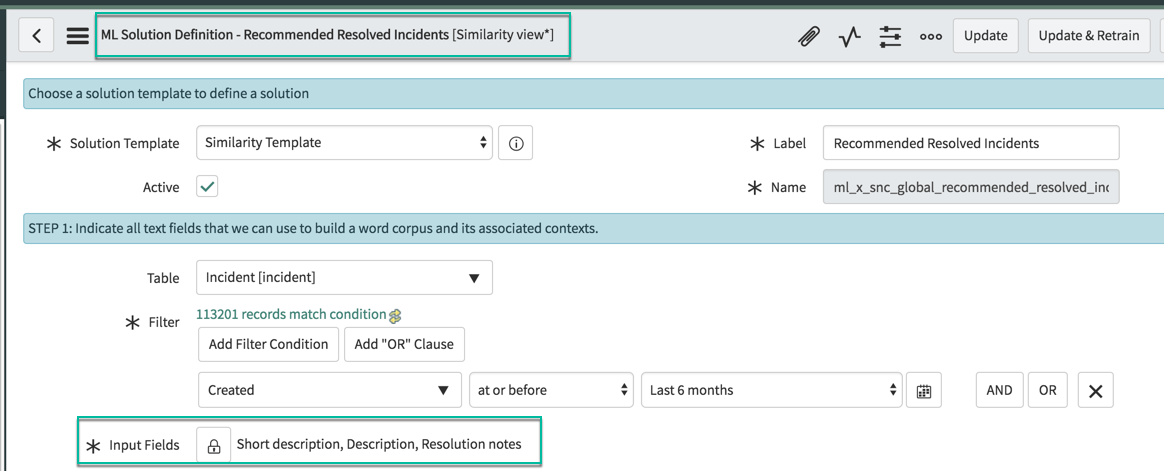 Show the user where to find the Input Field types.