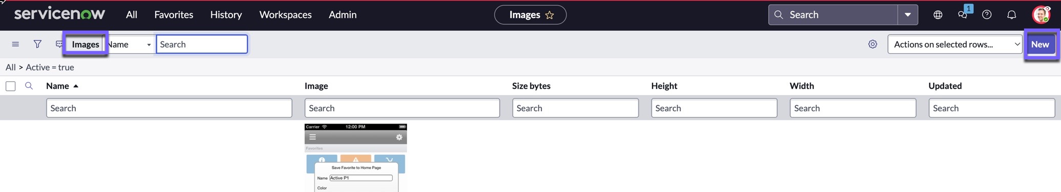 Créer un enregistrement d’image