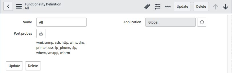 Discovery functionality definition